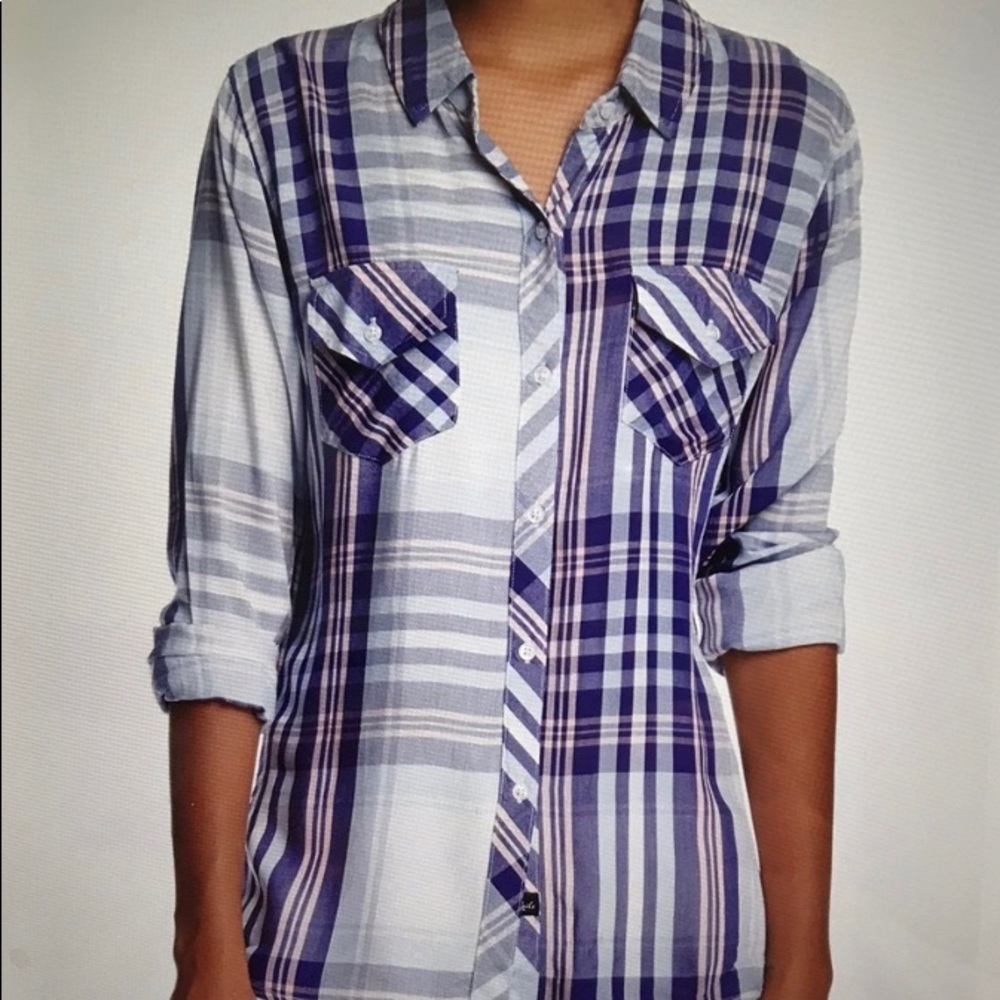 NWOT Rails Carmen Button Down Blouse